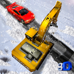 Cover Image of ดาวน์โหลด Snow Rescue Excavator Sim 1.4 APK