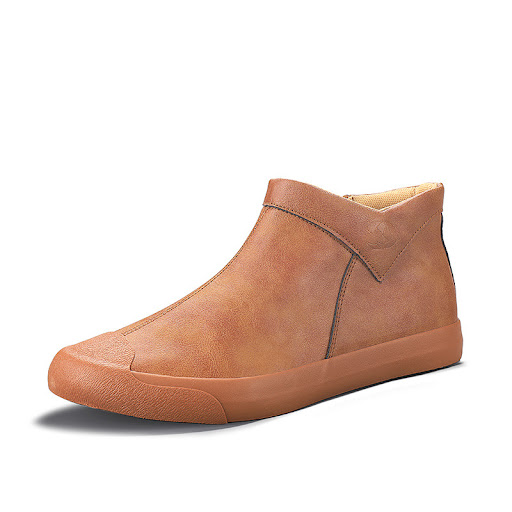 Title 3, High Top Casual Shoes in English Leather for Me...