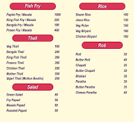 Hotel Kolhapuri menu 1