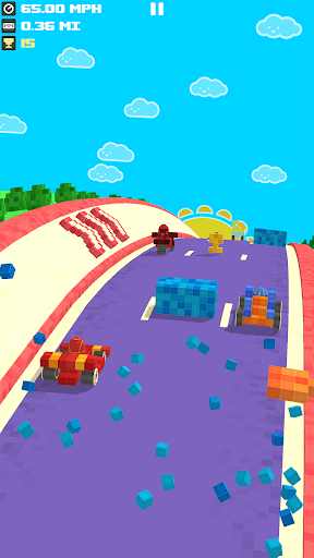 Screenshot Out of Brakes - Blocky Racer