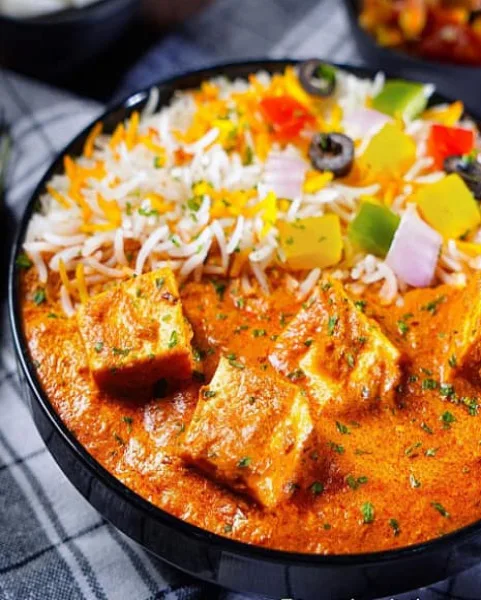 Paneer Tikka Rice Bowl