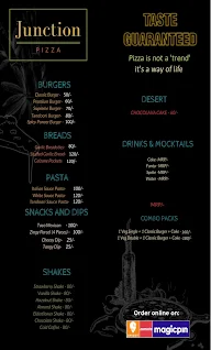 Junction Pizza menu 2