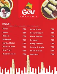 Goli Vada Pav No. 1 menu 1