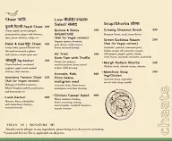 Anardana menu 3