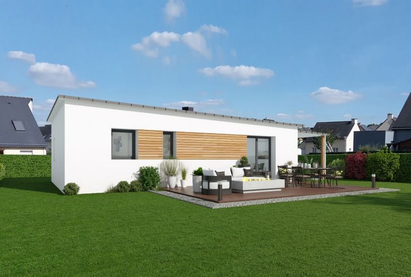  Vente Terrain + Maison - Terrain : 454m² - Maison : 60m² à Quimper (29000) 