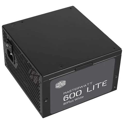 Nguồn máy tính Cooler Master Masterwatt Lite - 600W - 80 Plus White