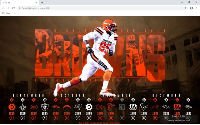 Cleveland Browns New Tab