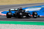 Lewis Hamilton of Great Britain driving the (44) Mercedes AMG Petronas F1 Team Mercedes W11 on track during qualifying for the F1 Grand Prix of Spain at Circuit de Barcelona-Catalunya on August 15, 2020 in Barcelona, Spain. 