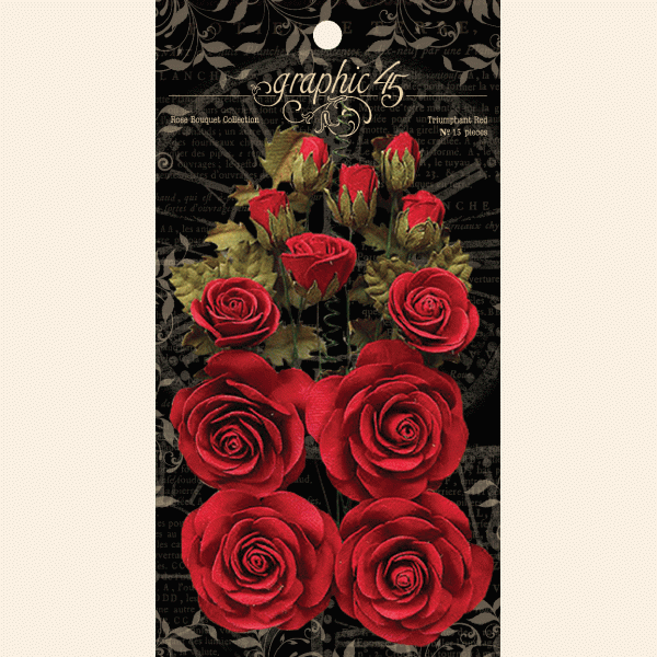 Rose Bouquet Collection—Triumphant Red