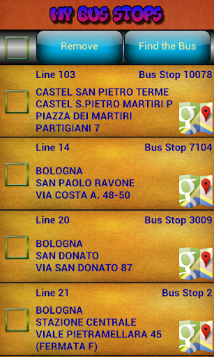 Bus Time Bologna