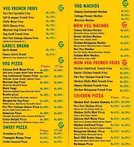 Totto's Pizza menu 1