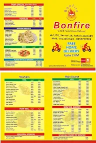 Bonfire menu 1