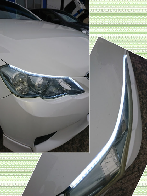 マークXのDIY・離れて見てね系・シーケンシャルウインカー・デイライトに関するカスタム事例の投稿画像2枚目