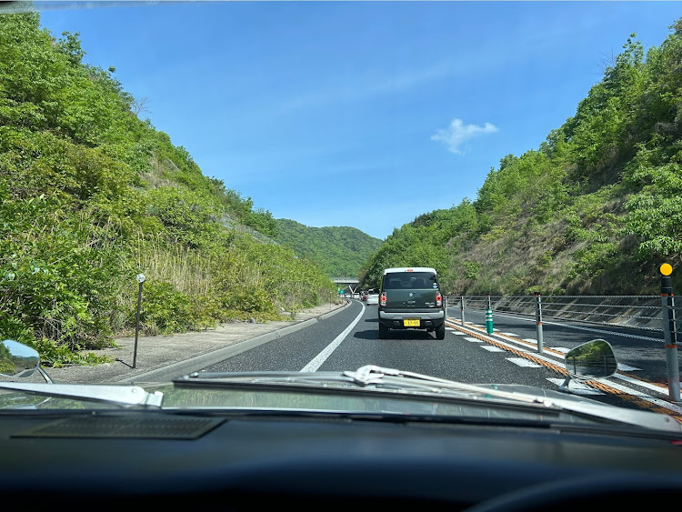 スカイラインのちょっとソコまで！・ゆっくり走ろうしまなみ海道・前からバイクが…お兄さんごめんなさい💦・ゆっくり走ろう広島県・お疲れ様でした！に関するカスタム事例の投稿画像3枚目