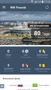 WM 2018 App - WM Freunde - Infos zur WM 2018 Screenshot