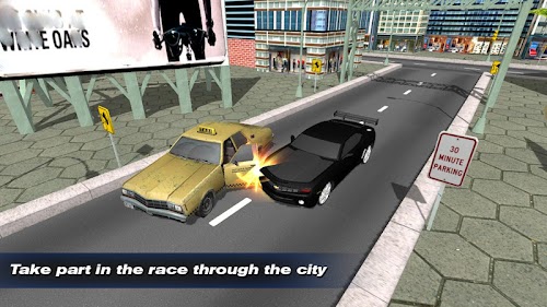 Android application Car Simulator in City PRO screenshort