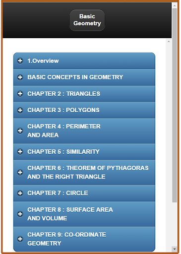 Basic Geometry Concepts