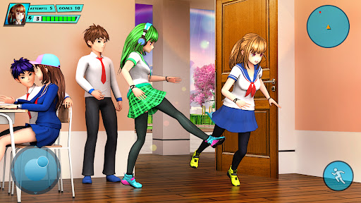 Screenshot School Love Life: Anime Games