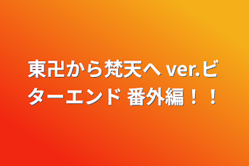 東卍から梵天へ   ver.ビターエンド      番外編！！