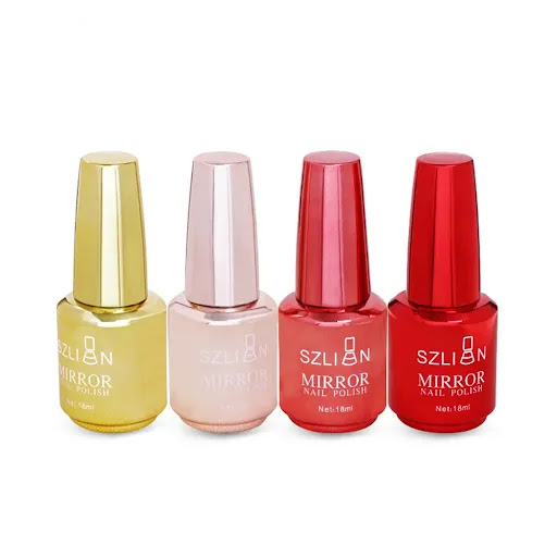 Title 3, Mirror silver nail polish metal color stainless...