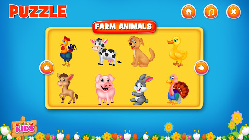 Animal Puzzles For Kids