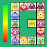 Connect: cute monsters & food icon