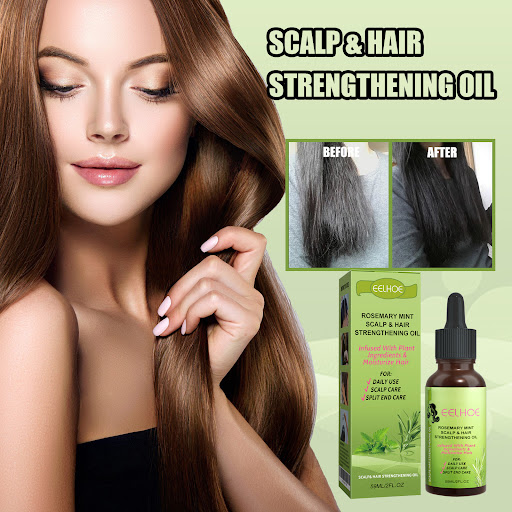 Title 1, Rosemary Mint Hair Growth Fluid Scalp Massage P...