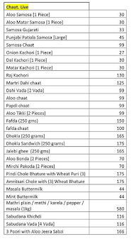 Ekaa Food Works menu 1