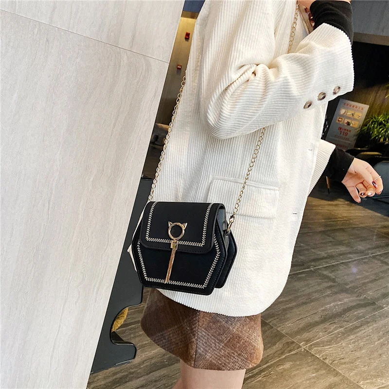 Bolsa Quadrada Pequena Estilo Western Perfeita para o Dia a Dia Design Compacto para Celular, Carteira e Chaves Bolsa Elegante e Prática
