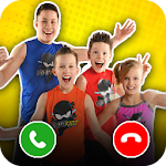 Cover Image of Download Ninja Kidz TV Game Fake Call . 1 APK