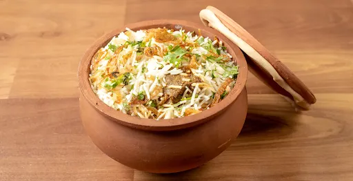 Boneless Mutton Dum Biryani