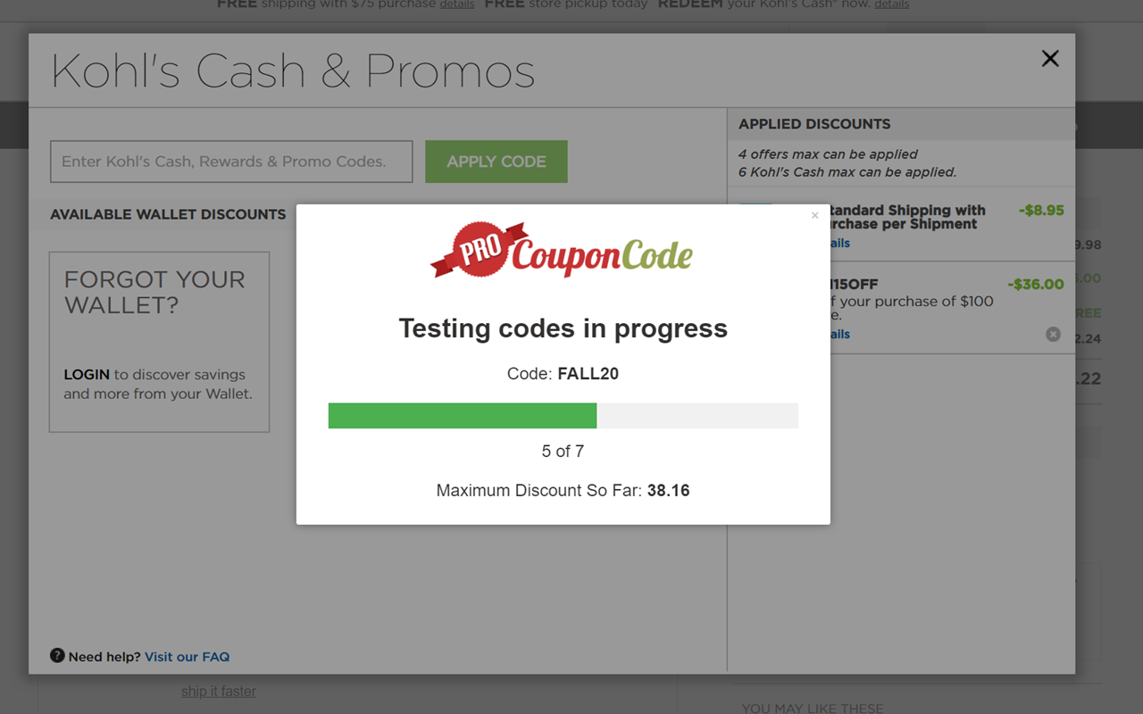 ProCouponCode Autopilot: Online Coupon Codes Preview image 4