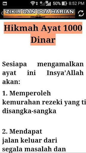 Koleksi Zikir dan Doa Harian