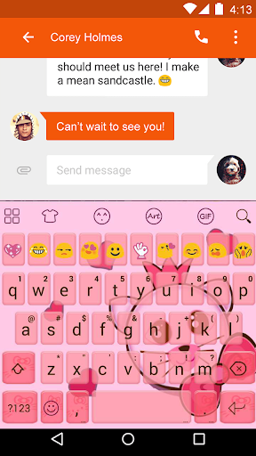 Kitty Cat Theme-Kitty Keyboard