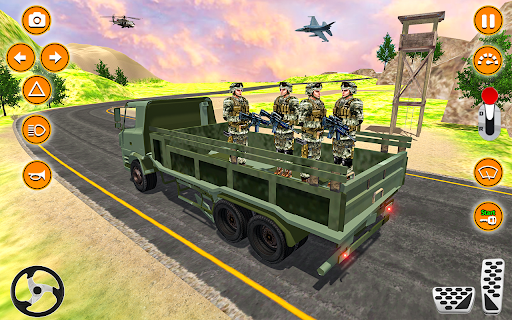 Screenshot Army Truck Driving 3D Games