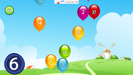 Numeric - Kids Free Ballon Numeric Games