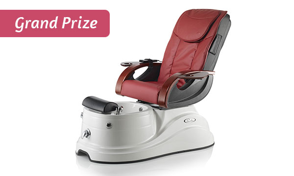 J&A Pedicure Chair Grand Prize