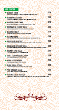 Heritage menu 1