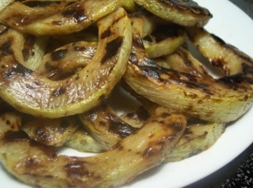 Grilled Zucchini Rings