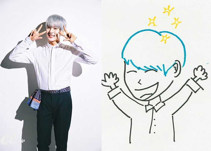 MONSTA X_DRAWING_MINHYUK