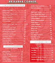 Rr Kabab Corner menu 3