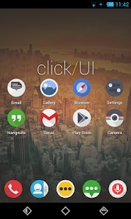 Download Click UI (Go Apex Nova theme) apk