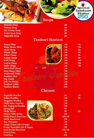 Tandoori Junction menu 1