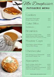 Moi Doughssier menu 1