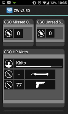 GGO (SAO) Widgets for Zooperのおすすめ画像3