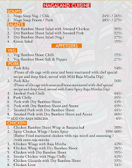 Nagalands Kitchen Restaurant menu 2