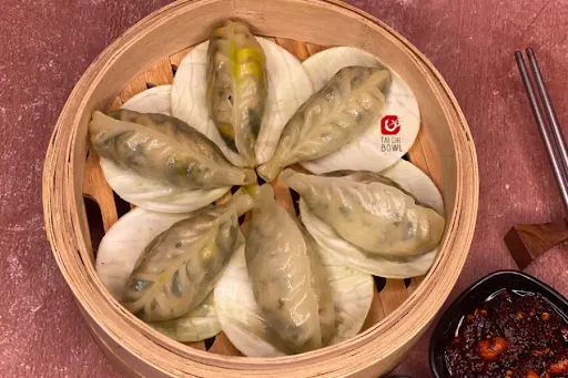 (V) Spinach Corn & Cheese Dimsums [8 Pcs]