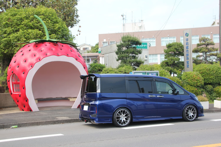 ステップワゴンの諫早市・干拓堤防道路・フルーツバス停・長崎県・プロフィール写真撮影に関するカスタム事例の投稿画像4枚目