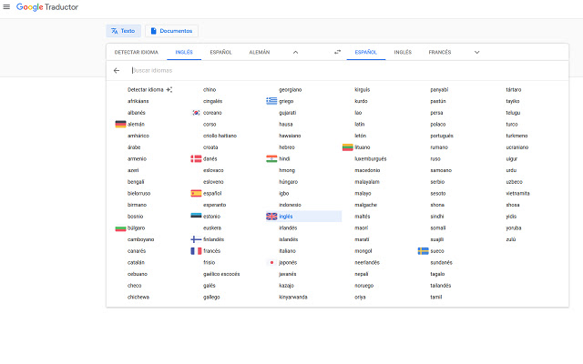 Google Translate Flags chrome extension