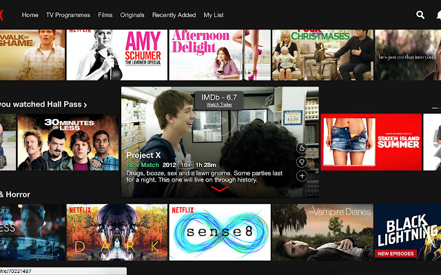 IMDB Movie rating lookup for Netflix chrome extension